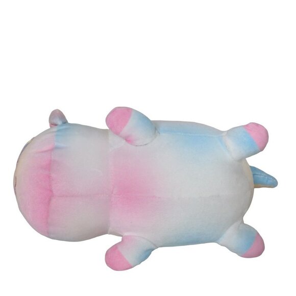 Cat Unicorn Pastel Tie Dyed Multicolored Soft Plush Stuffed Animal 11.5" - Picture 5 of 5